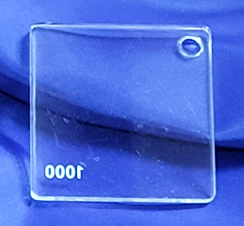 PMMA COLATO 3MM trasparente neutro